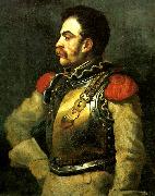 portrait de carabinier Theodore   Gericault